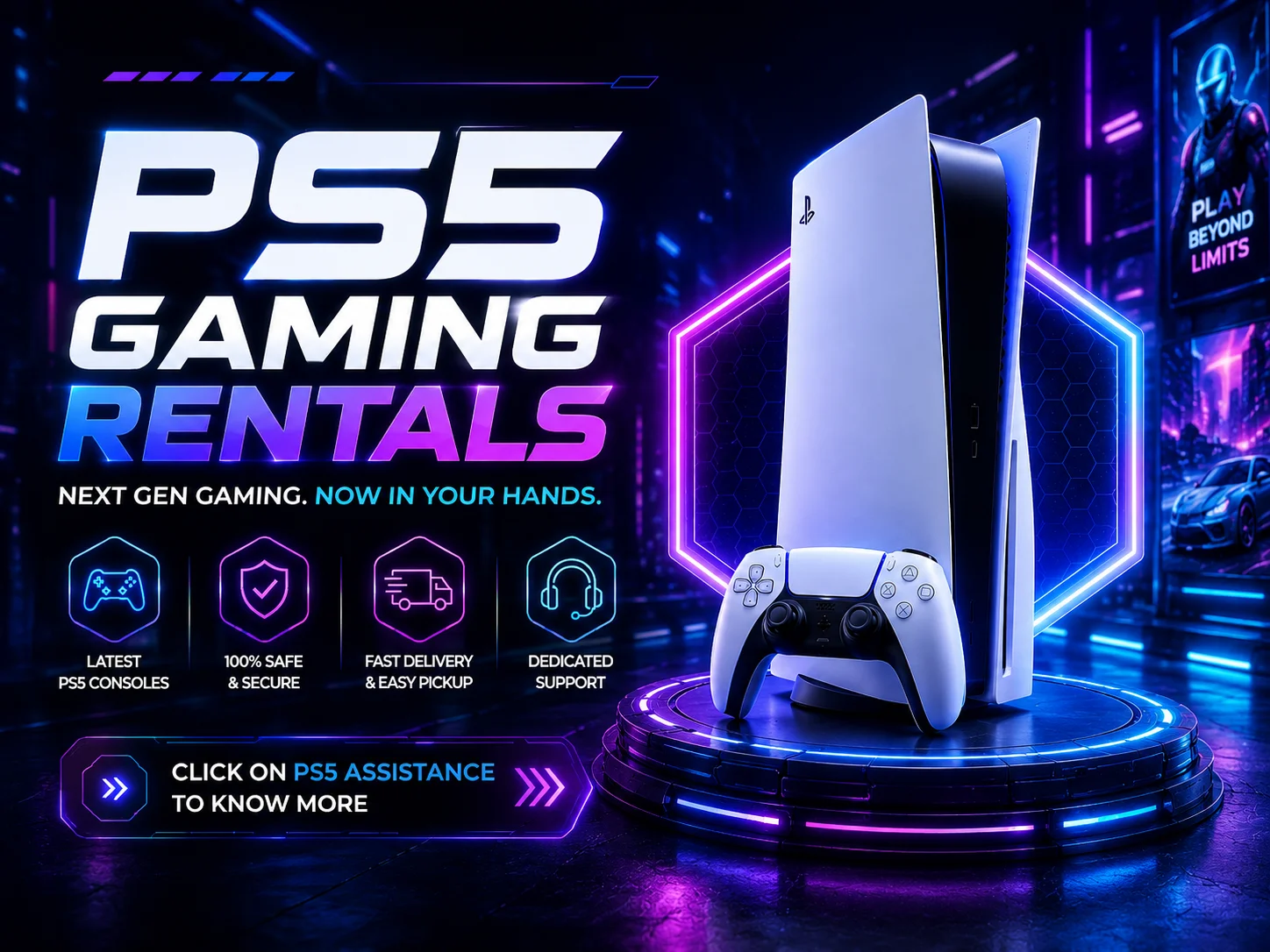 PS5 Gaming Assistance