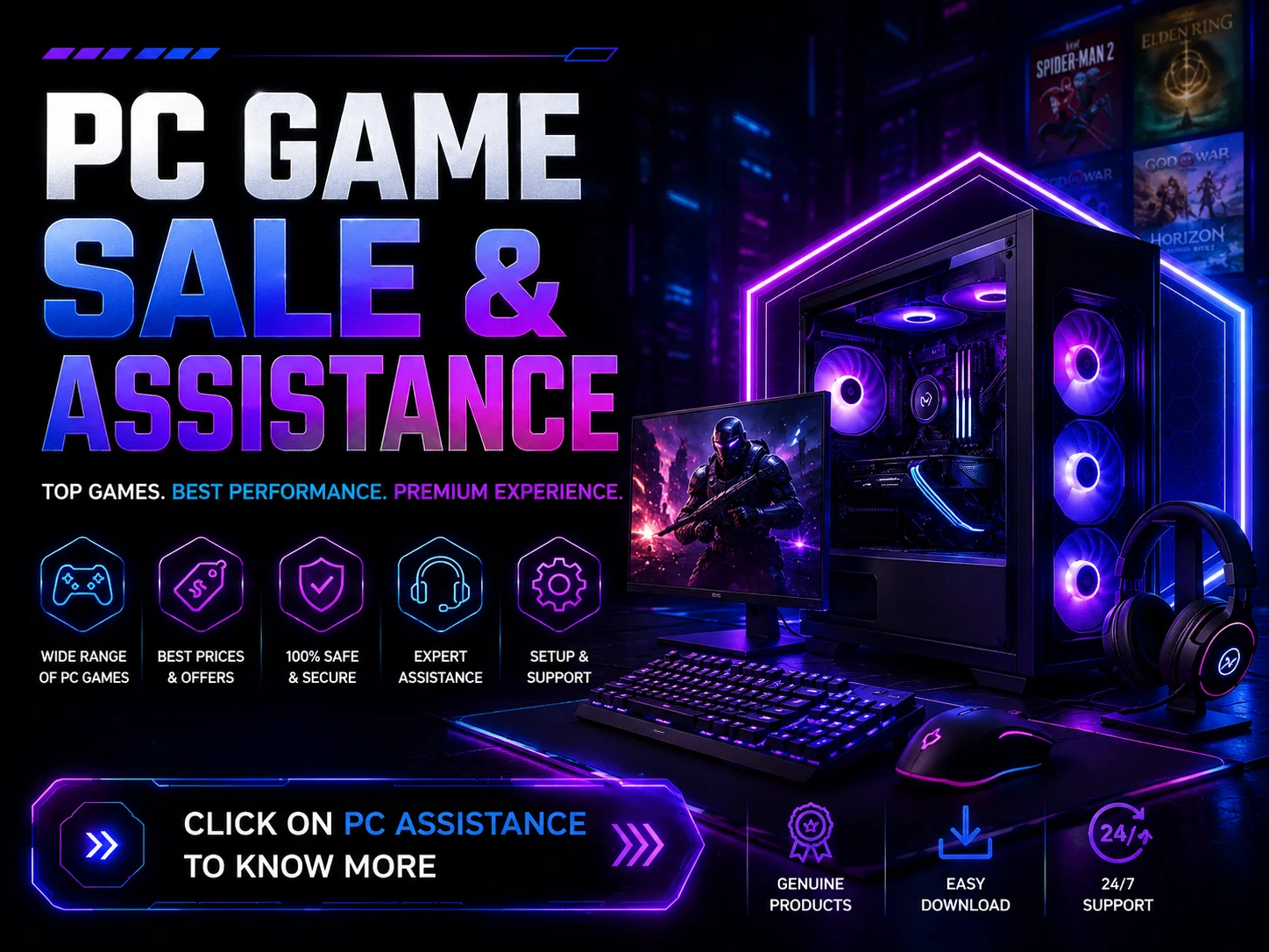 PC Gaming Assistance