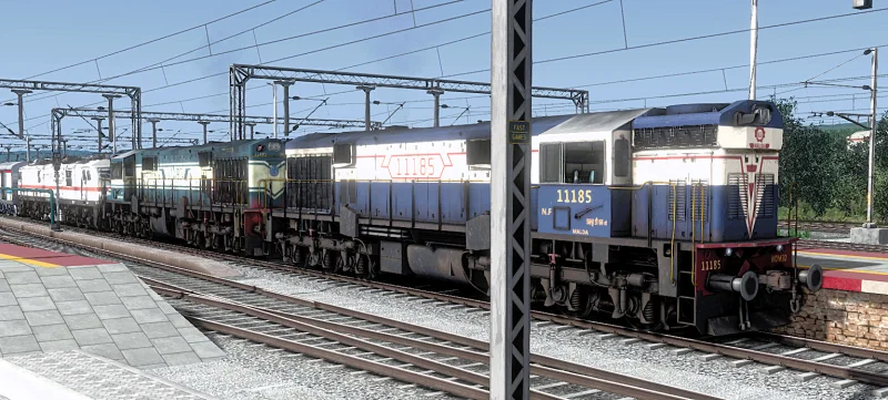 Realistic wdm3d chugging and idle sounds