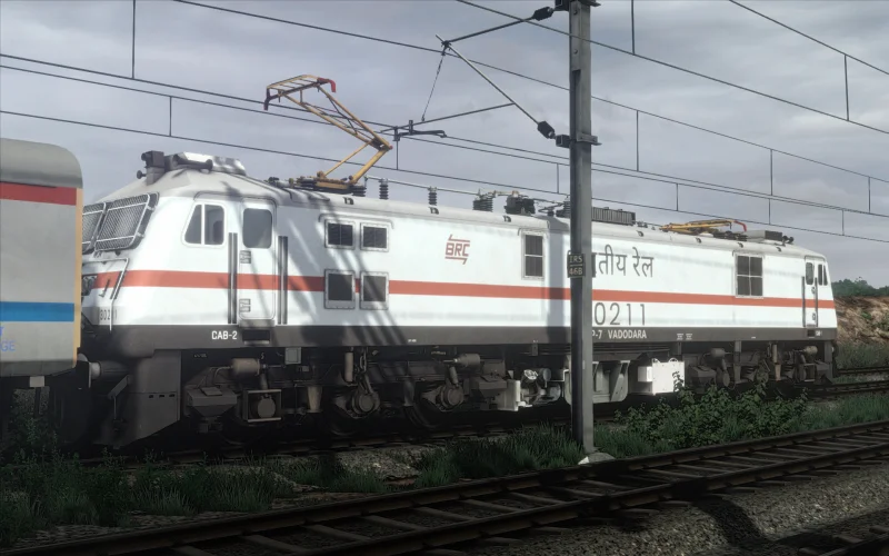 Howrah WAP7 realistic shrill honking by streak 2 gaming